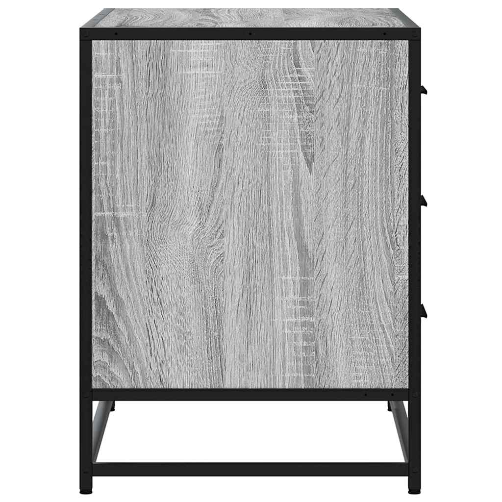 Chest of drawers gray sonoma 70x41x56 cm engineered wood