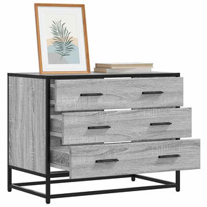 Chest of drawers gray sonoma 70x41x56 cm engineered wood