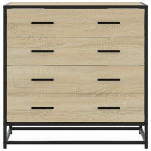 Chest of drawers sonoma oak 70x41x70 cm engineered wood