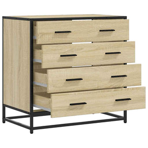 Chest of drawers sonoma oak 70x41x70 cm engineered wood