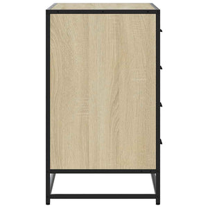 Chest of drawers sonoma oak 70x41x70 cm engineered wood