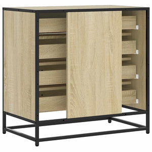 Chest of drawers sonoma oak 70x41x70 cm engineered wood