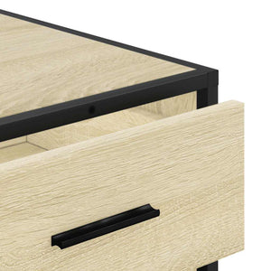 Chest of drawers sonoma oak 70x41x70 cm engineered wood