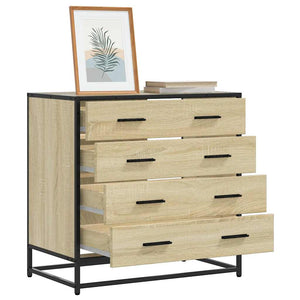 Chest of drawers sonoma oak 70x41x70 cm engineered wood