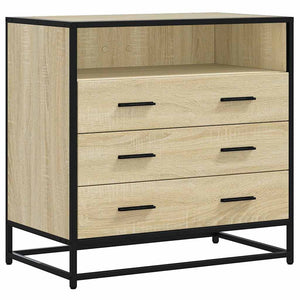 Chest of drawers sonoma oak 70x41x70 cm engineered wood