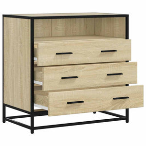 Chest of drawers sonoma oak 70x41x70 cm engineered wood