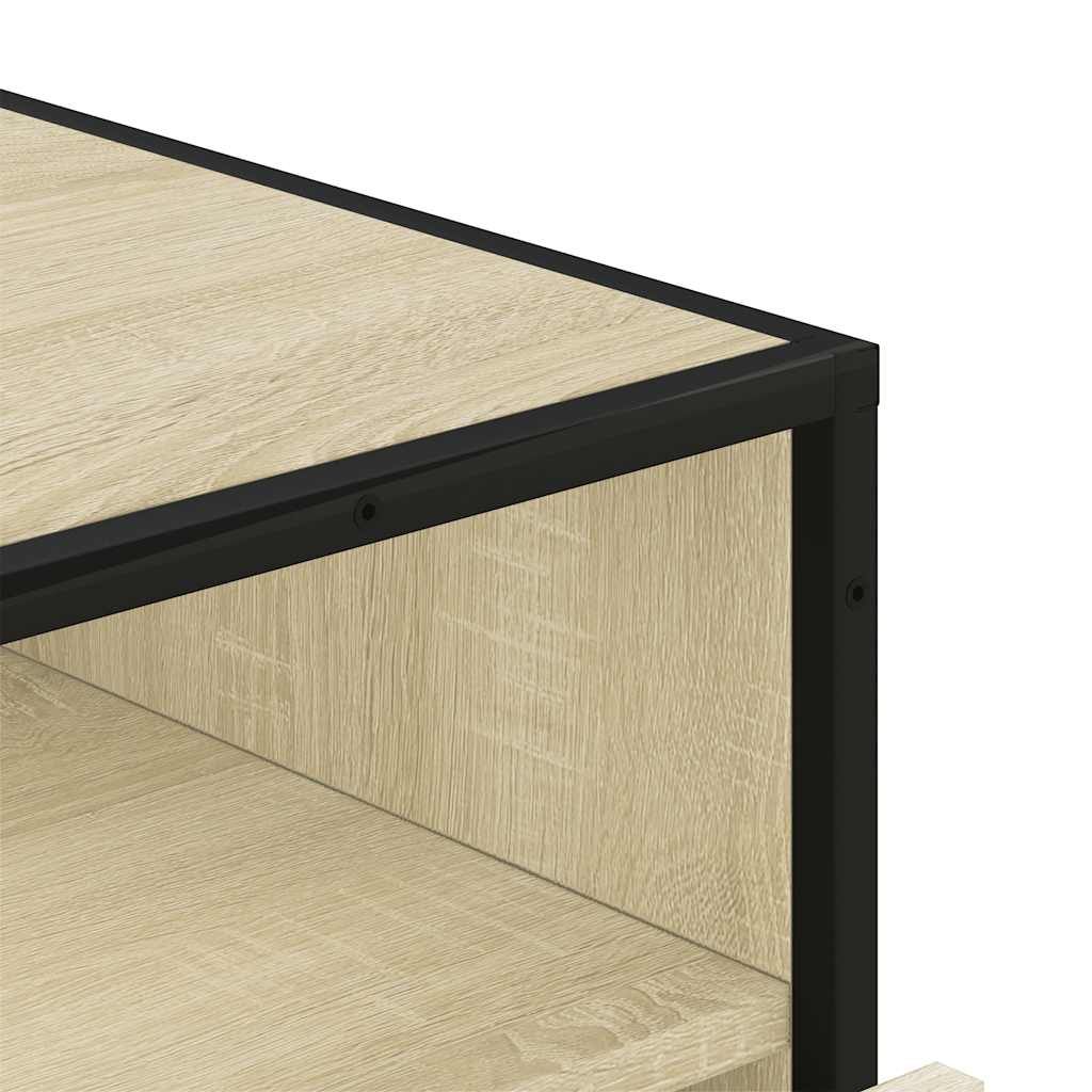 Chest of drawers sonoma oak 70x41x70 cm engineered wood