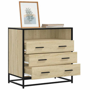 Chest of drawers sonoma oak 70x41x70 cm engineered wood