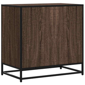 Chest of drawers brown oak 70x41x70 cm engineered wood
