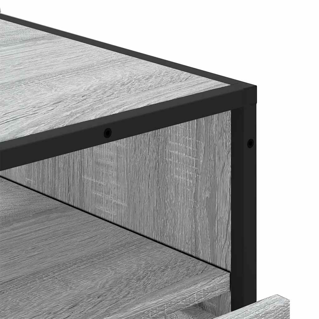 Chest of drawers gray sonoma 70x41x83.5 cm engineered wood