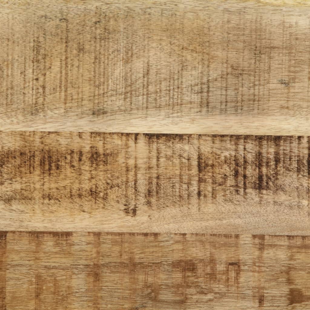 Coffee table 110x55x40 cm rough solid mango wood