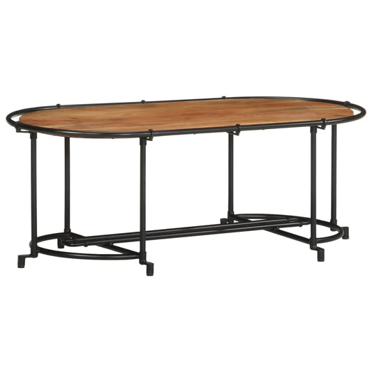 Coffee table 110x55x40 cm solid acacia wood