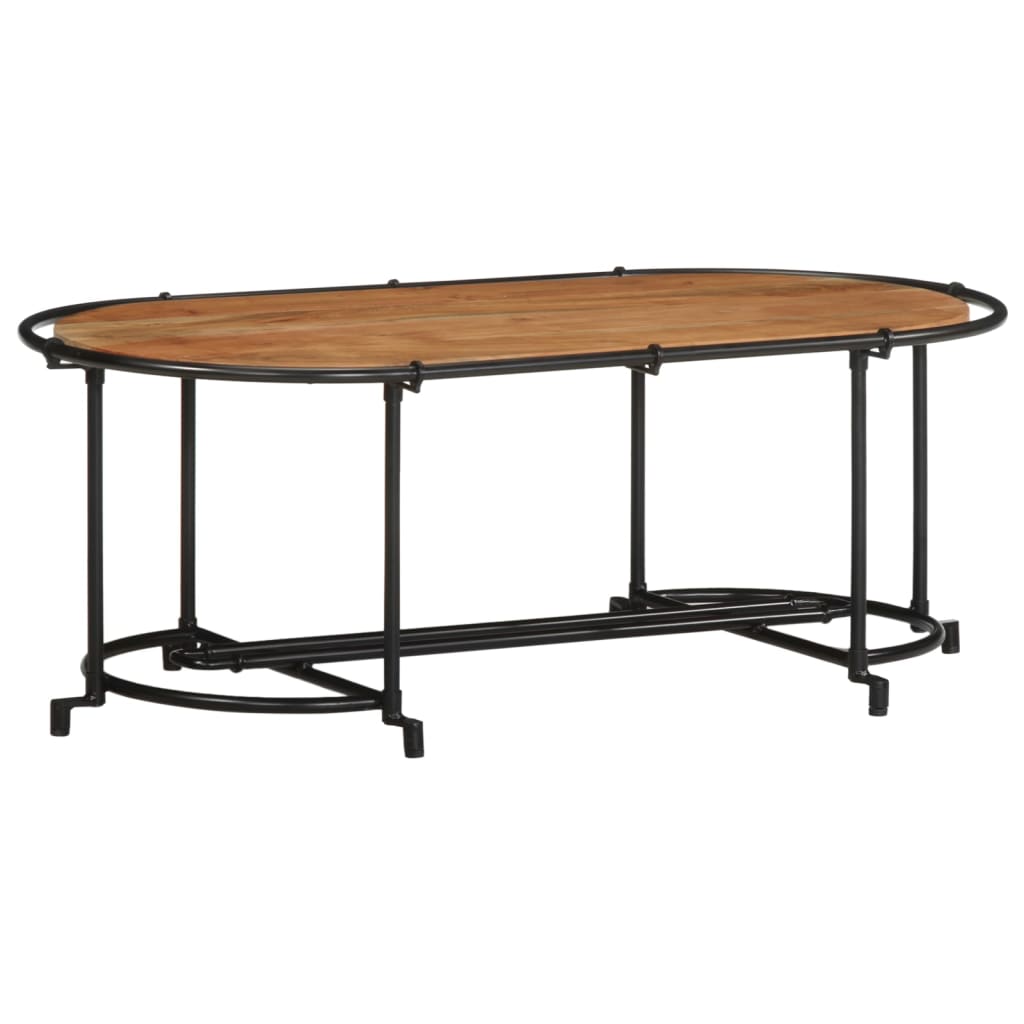 Coffee table 110x55x40 cm solid acacia wood