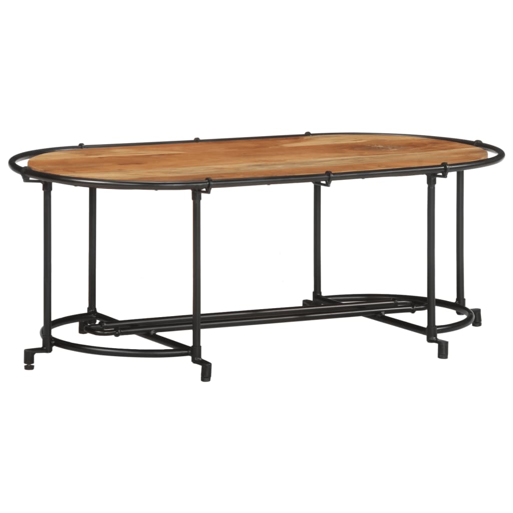 Coffee table 110x55x40 cm solid acacia wood