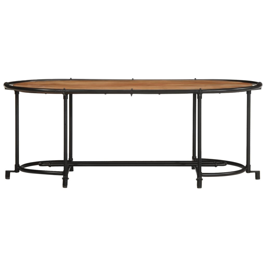 Coffee table 110x55x40 cm solid acacia wood