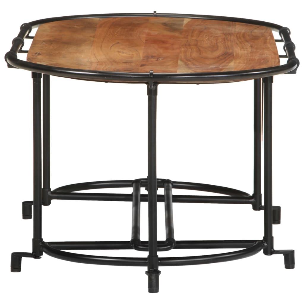 Coffee table 110x55x40 cm solid acacia wood