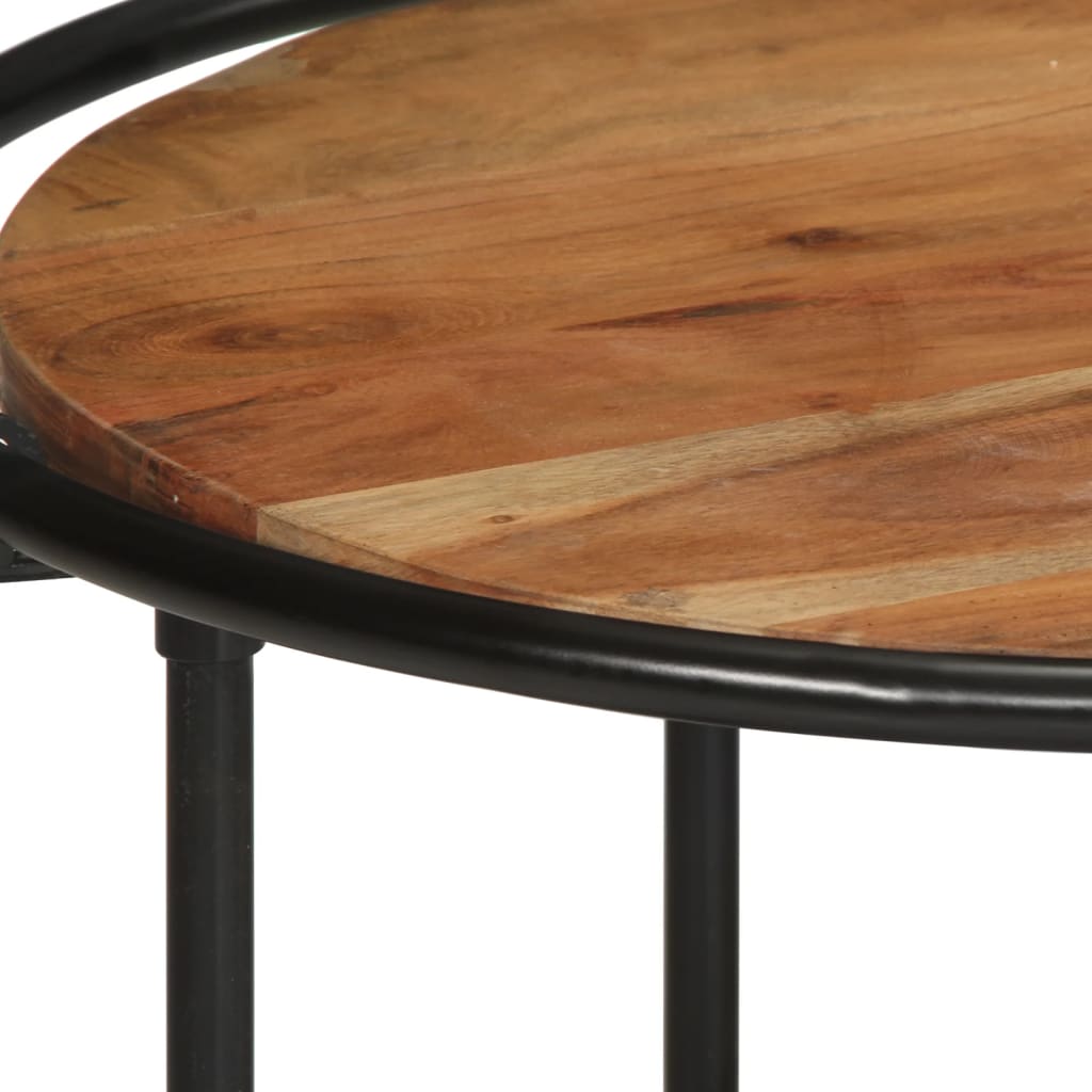 Coffee table 110x55x40 cm solid acacia wood