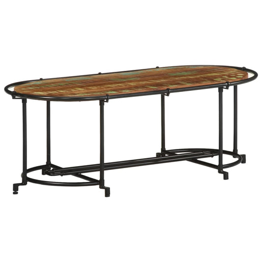 Coffee table 110x55x40 cm reclaimed solid wood