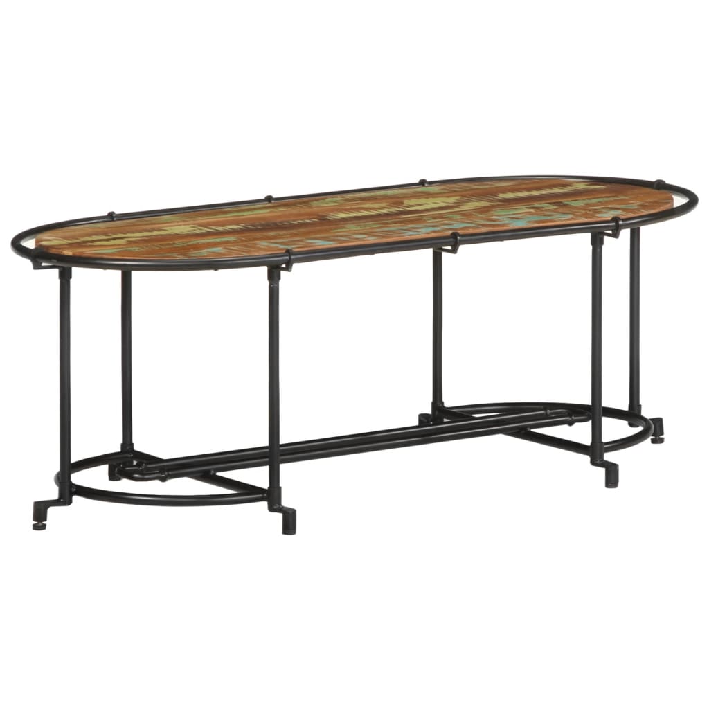 Coffee table 110x55x40 cm reclaimed solid wood