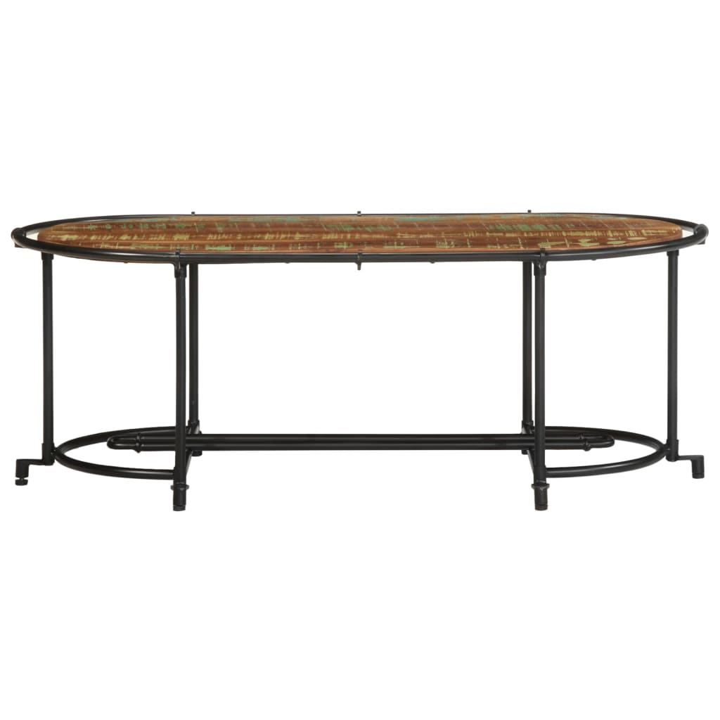 Coffee table 110x55x40 cm reclaimed solid wood