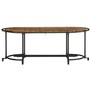 Coffee table 110x55x40 cm reclaimed solid wood