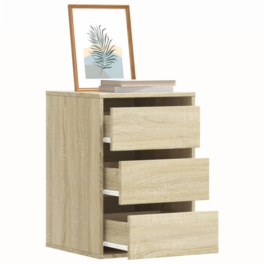 Chest of drawers sonoma oak 40x41x58 cm engineered wood