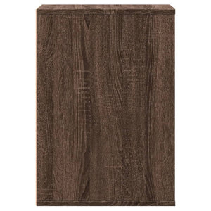 Chest of drawers brown oak 40x41x58 cm engineered wood
