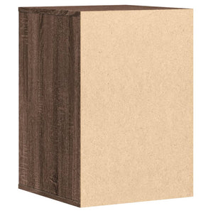Chest of drawers brown oak 40x41x58 cm engineered wood