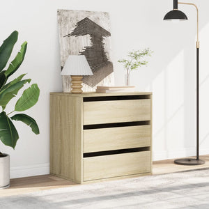Chest of drawers sonoma oak 60x41x58 cm engineered wood