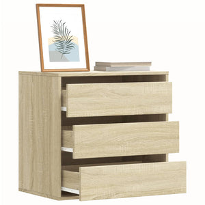 Chest of drawers sonoma oak 60x41x58 cm engineered wood