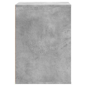 Chest of drawers concrete grey 60x41x58 cm engineered wood
