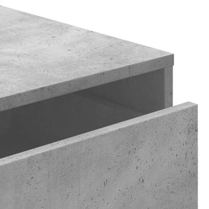 Chest of drawers concrete grey 60x41x58 cm engineered wood