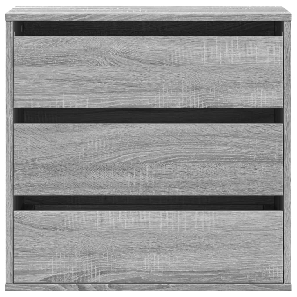 Chest of drawers grey sonoma 60x41x58 cm engineered wood