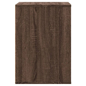 Chest of drawers brown oak 60x41x58 cm engineered wood