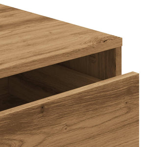 Chest of drawers artisan oak 60x41x58 cm engineered wood