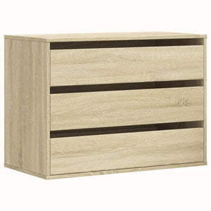Chest of drawers sonoma oak 80x41x58 cm engineered wood