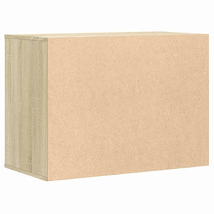 Chest of drawers sonoma oak 80x41x58 cm engineered wood