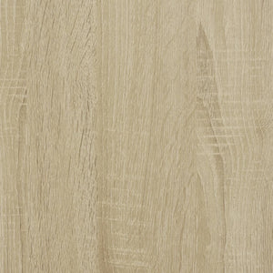 Chest of drawers sonoma oak 80x41x58 cm engineered wood