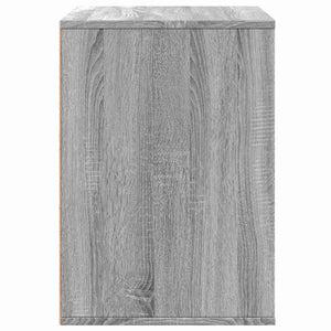 Chest of drawers gray sonoma 80x41x58 cm engineered wood