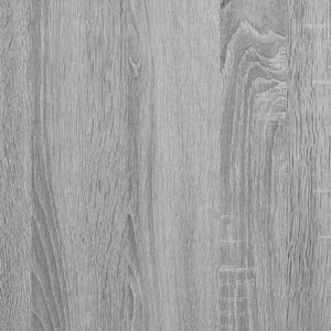 Chest of drawers gray sonoma 80x41x58 cm engineered wood