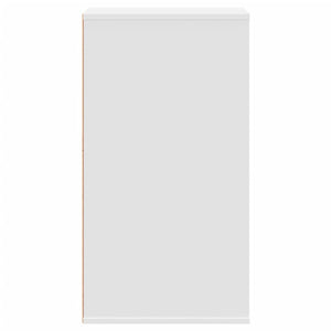 Chest of drawers white 40x41x76 cm engineered wood