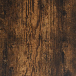 Chest of drawers smoked oak 40x41x76 cm engineered wood