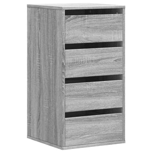 Chest of drawers gray sonoma 40x41x76 cm engineered wood