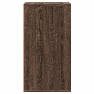 Chest of drawers brown oak 40x41x76 cm engineered wood