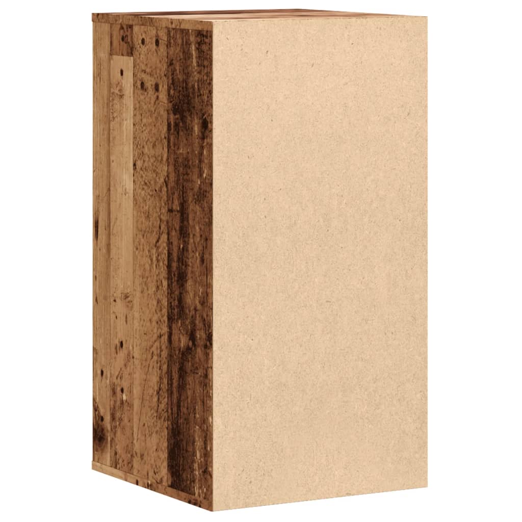 Chest of drawers old wood 40x41x76 cm engineered wood