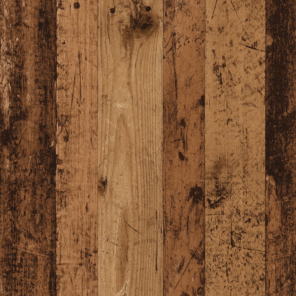 Chest of drawers old wood 40x41x76 cm engineered wood