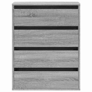 Chest of drawers gray sonoma 60x41x76 cm engineered wood