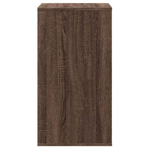 Chest of drawers brown oak 60x41x76 cm engineered wood