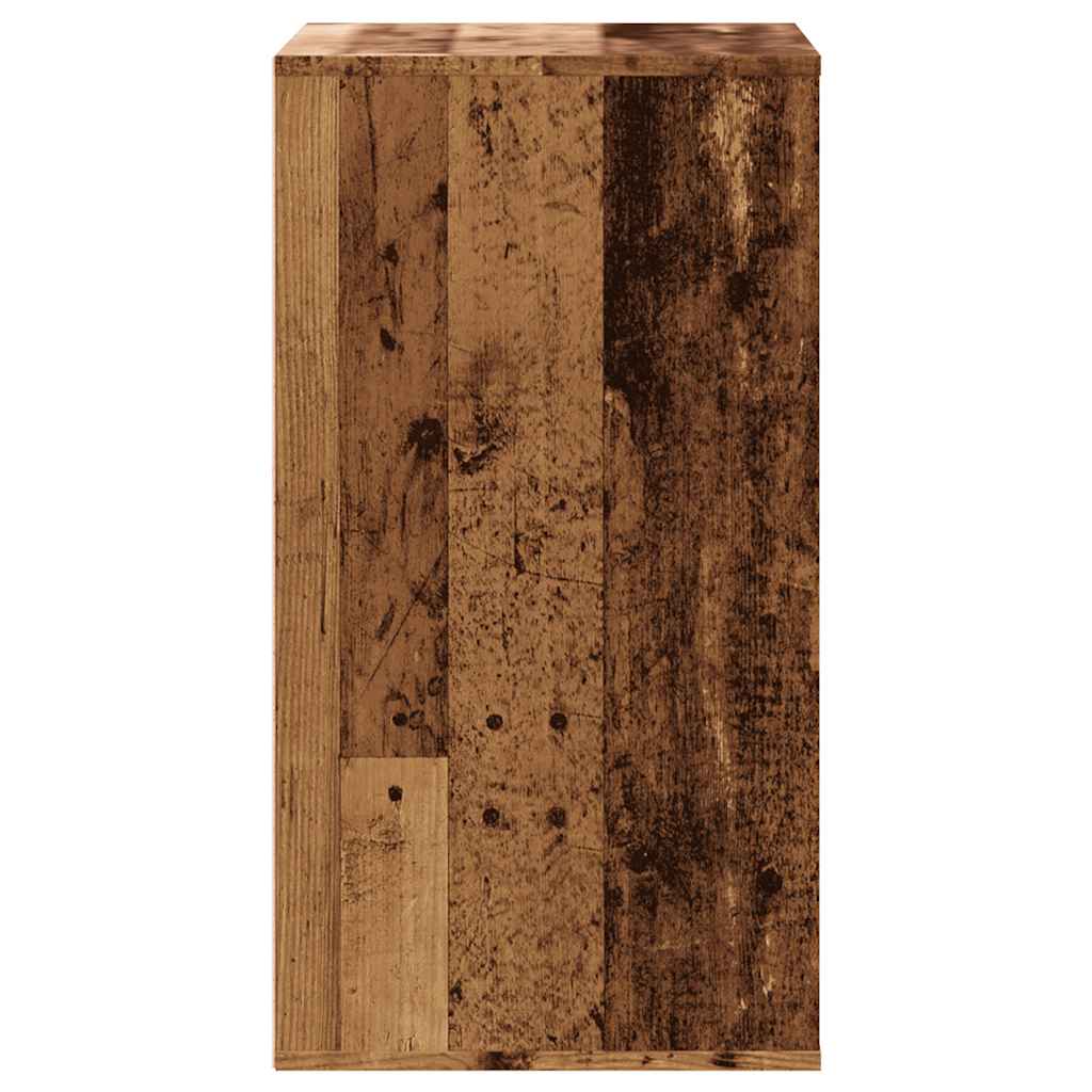 Chest of drawers old wood 60x41x76 cm engineered wood