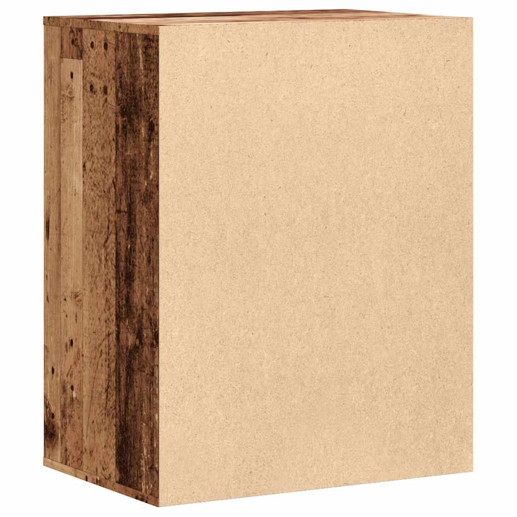 Chest of drawers old wood 60x41x76 cm engineered wood